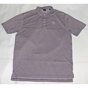 Dunning Golf Men's Short Sleeve Golf Polo Shirt Size XL‎